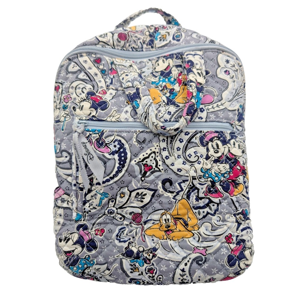 Vera Bradley Mickey Mouse Disney - Piccadilly Paisley Campus Backpack